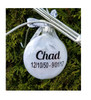 Feather Memorial Ornament - I'll hold you in my heart until I can hold you in heaven