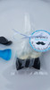 Personalized Bowtie and Mustache Baby Shower Favors