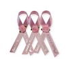 pink ribbon pins with pink rose memorial funeral 