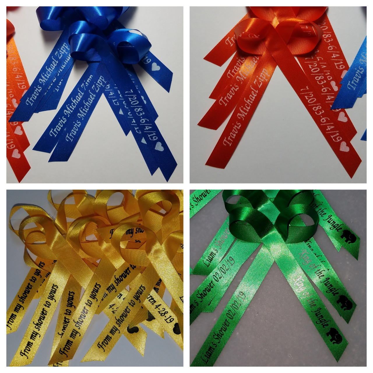 personalized memorial ribbons