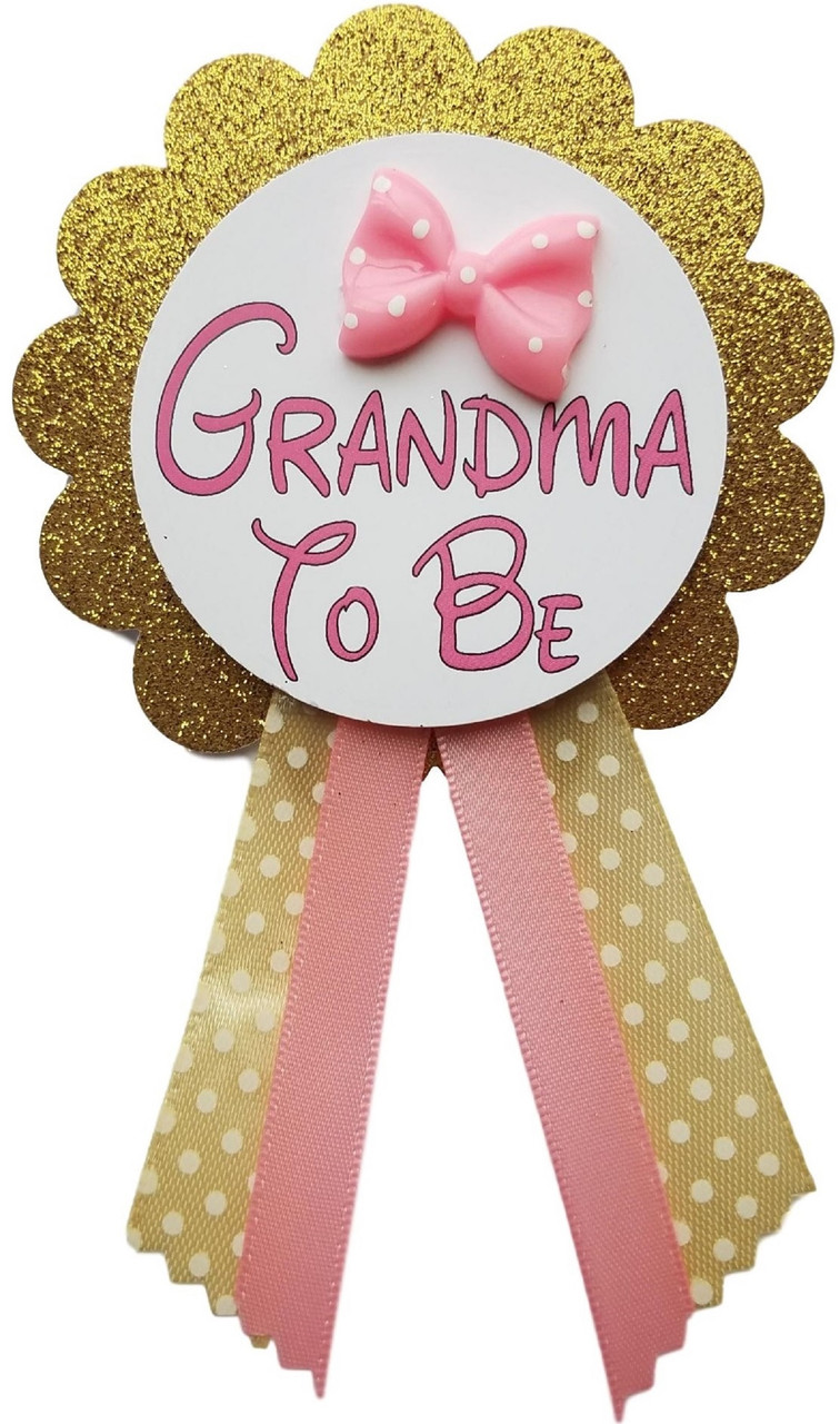 Personalized Baby Shower Pin