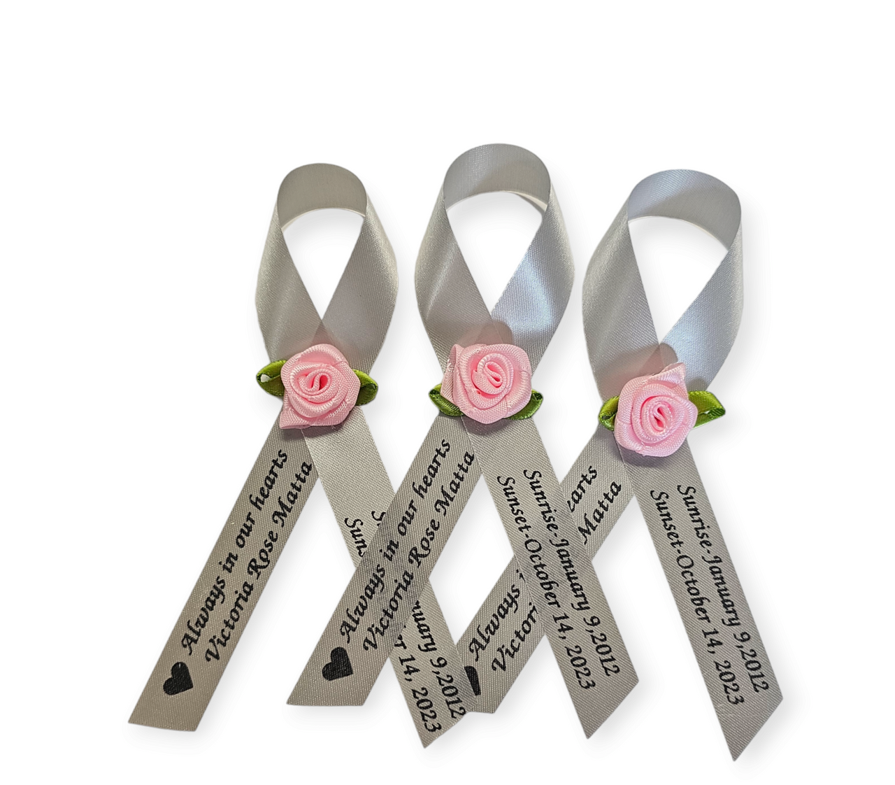 Photo Cancer Awareness Ribbon (Any Color) – The Funeral Program Site