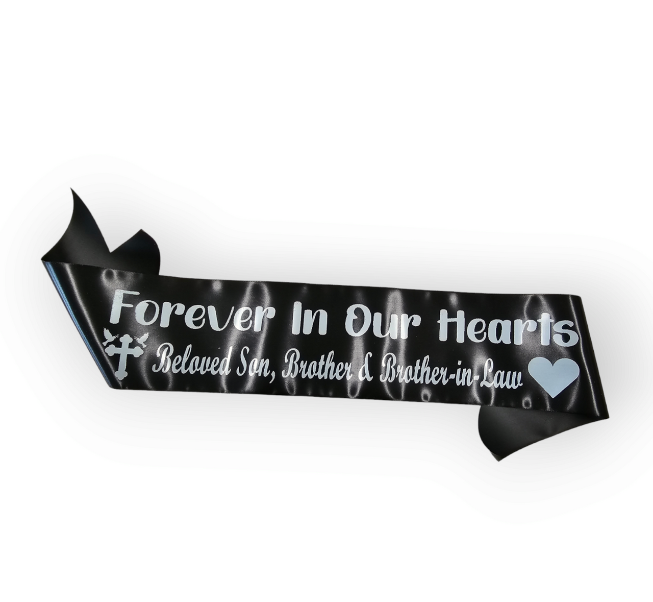 Personalized Funeral Sash
