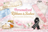 Personalized Ribbons & Sashes: The Finishing Touch That Makes Every Event Unforgettable