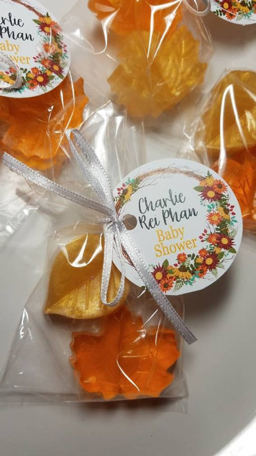 fall baby shower favors