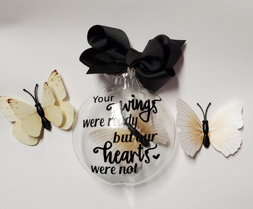 Miscarriage Memorial Ornament Butterfly