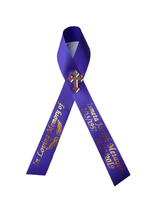 personalized memorial ribbons