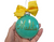jade glitter name ornament with yellow bow christmas ornament hanging