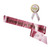 pink with gold lettering growing a princess sash for the mommy to be and matching daddy to be pin