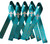 teal funeral pins
