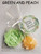 GREEN AND PEACH FAVORS succulent party favors