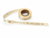 ivory 5/8 inch personalized continuous print satin ribbon roll