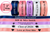 1 inch wide roll of continuous print ribbon in sizes 5 yards to 50 yards