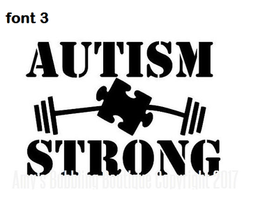 Personalized Autism Awareness Vinyl Decal for Boys and Girls