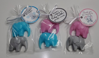 Safari Elephant Baby Shower Favors