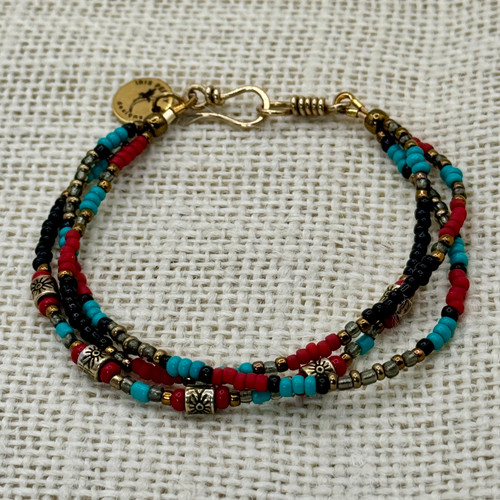 Customs Triple Strand Bracelet