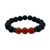 Sacral Chakra Carnelian Gunmetal Stretch Bracelet 