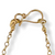 14kt gold filled hook and eye clasp closure