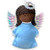 Black Girl Angel Ornament