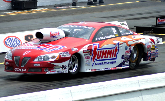 Greg Anderson 2010 NHRA Pro Stock World Champion