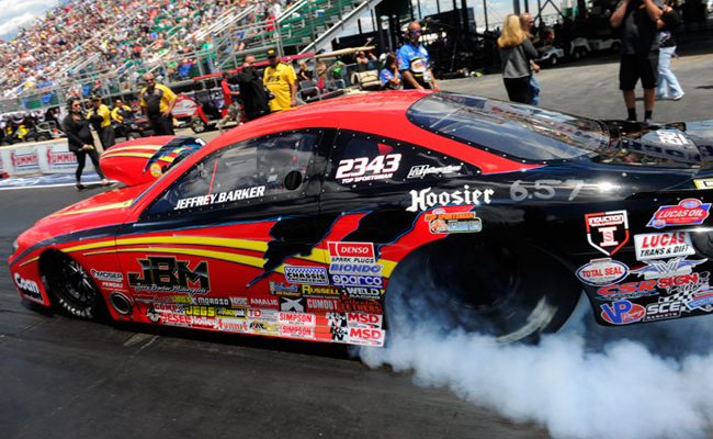 Jeffrey Barker 2015 NHRA Top Sportsman World Champion