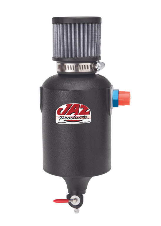 JAZ Products 1 Quart Breather Tank, Black, AN-10 Fitting