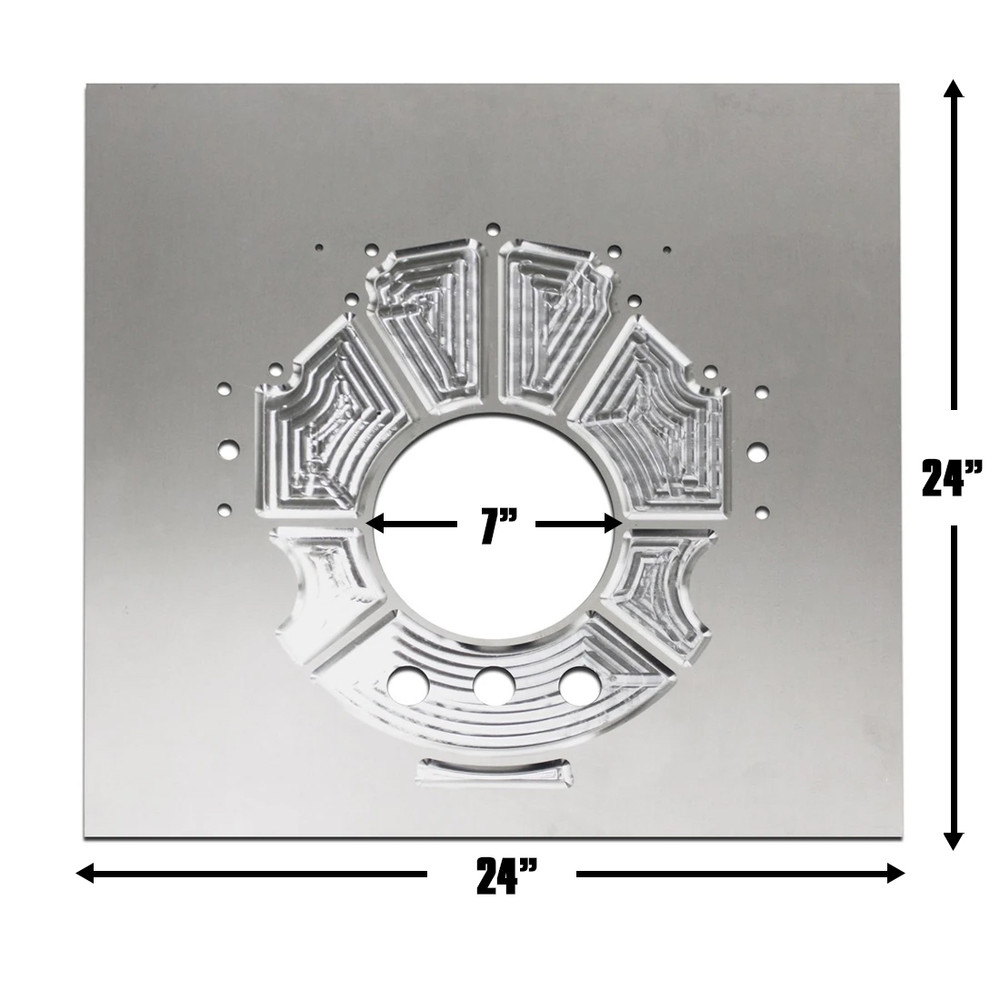 QM Big Block Chevy Lightweight Midplate (QM-213108)