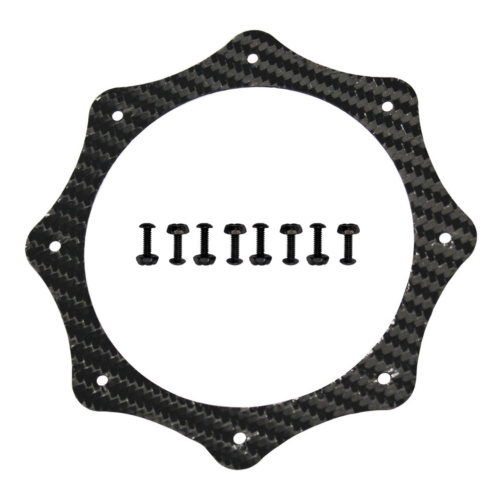 QM 4 in. Carbon Fiber Body Exhaust Ring Kit (QM-219416)
