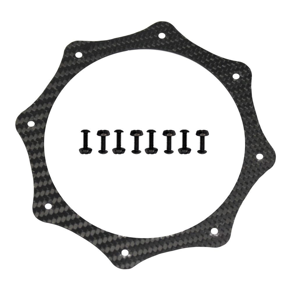 QM 4-1/2 in. Carbon Fiber Body Exhaust Ring Kit (QM-219418)