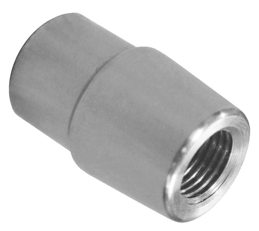 5/8-18 LH x 1-3/8 in. .095 in. Tube Adapter, 4130, Long Style
