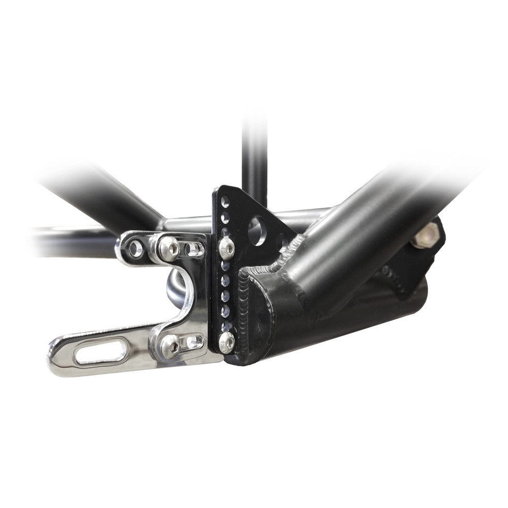 Quarter-Max Adjustable Front End Fork Mount Kit - Installed