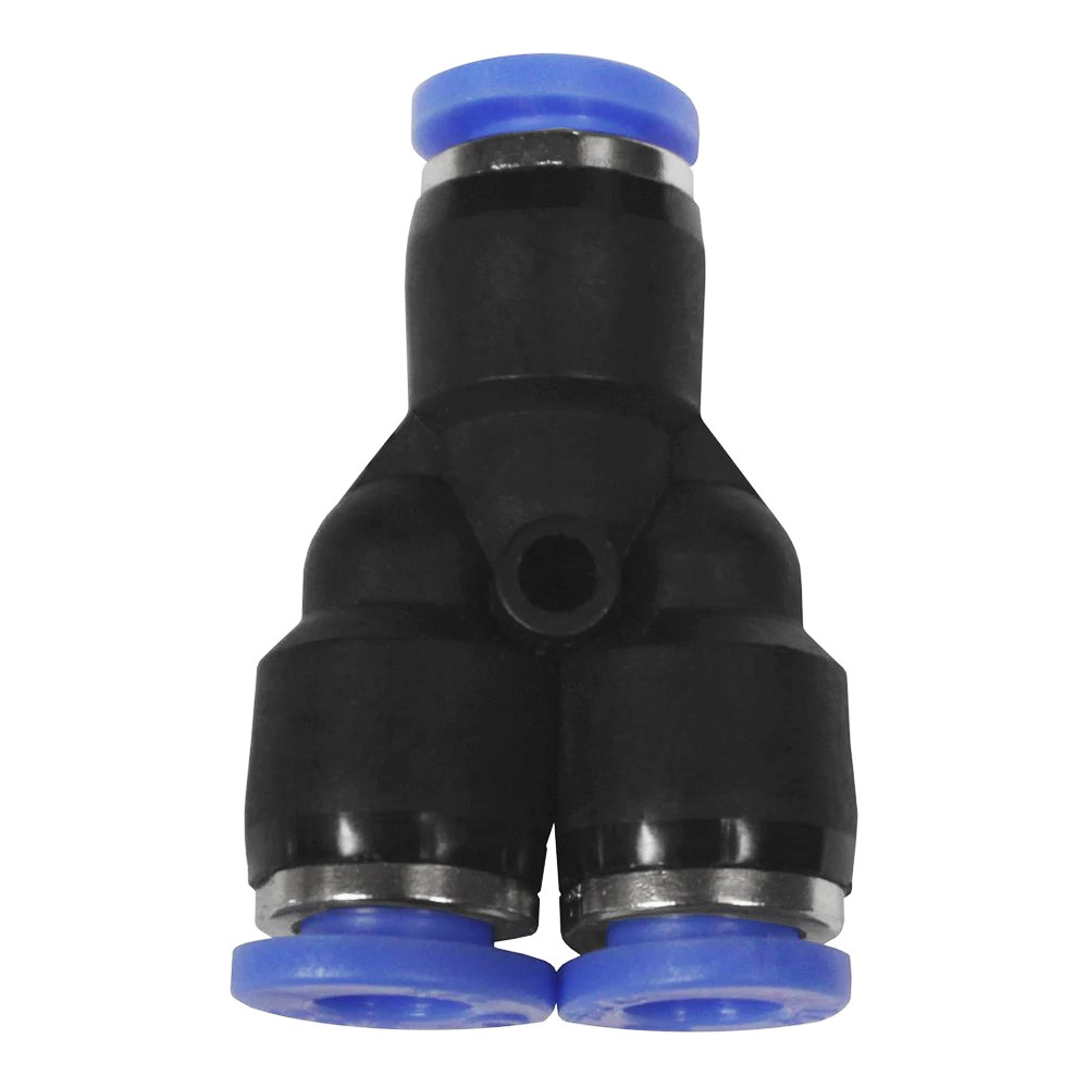 Air Fitting 1/4" Hose to 5/32" Hose Y