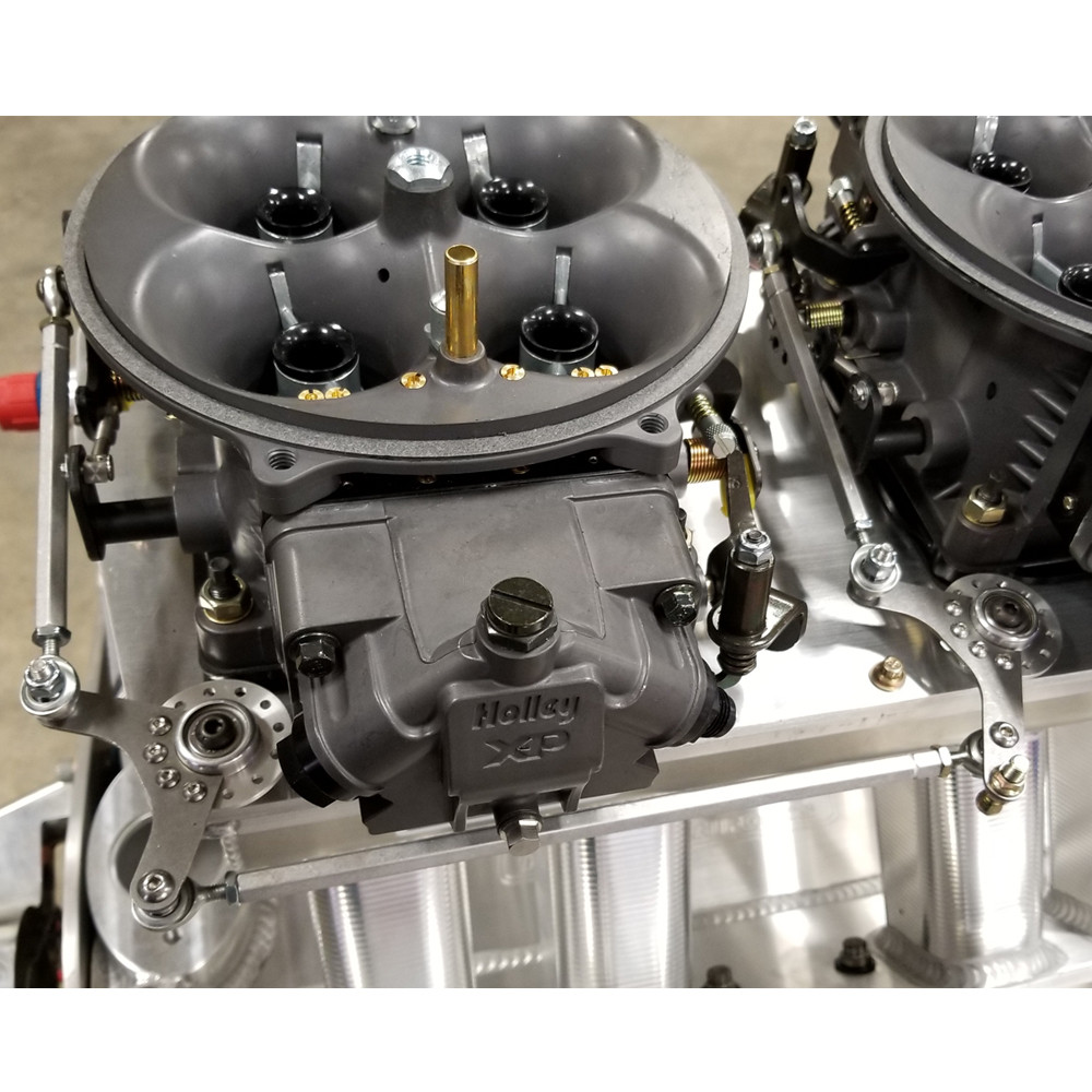 Dual Bell Crank Throttle Linkage Kit - Installed