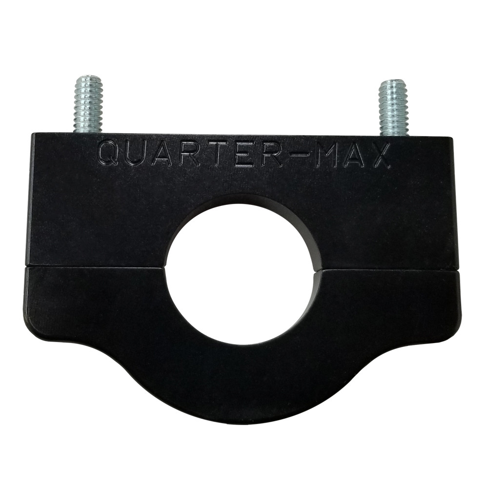 Billet Tube Clamp, Black Anodized - 1.25" Diameter