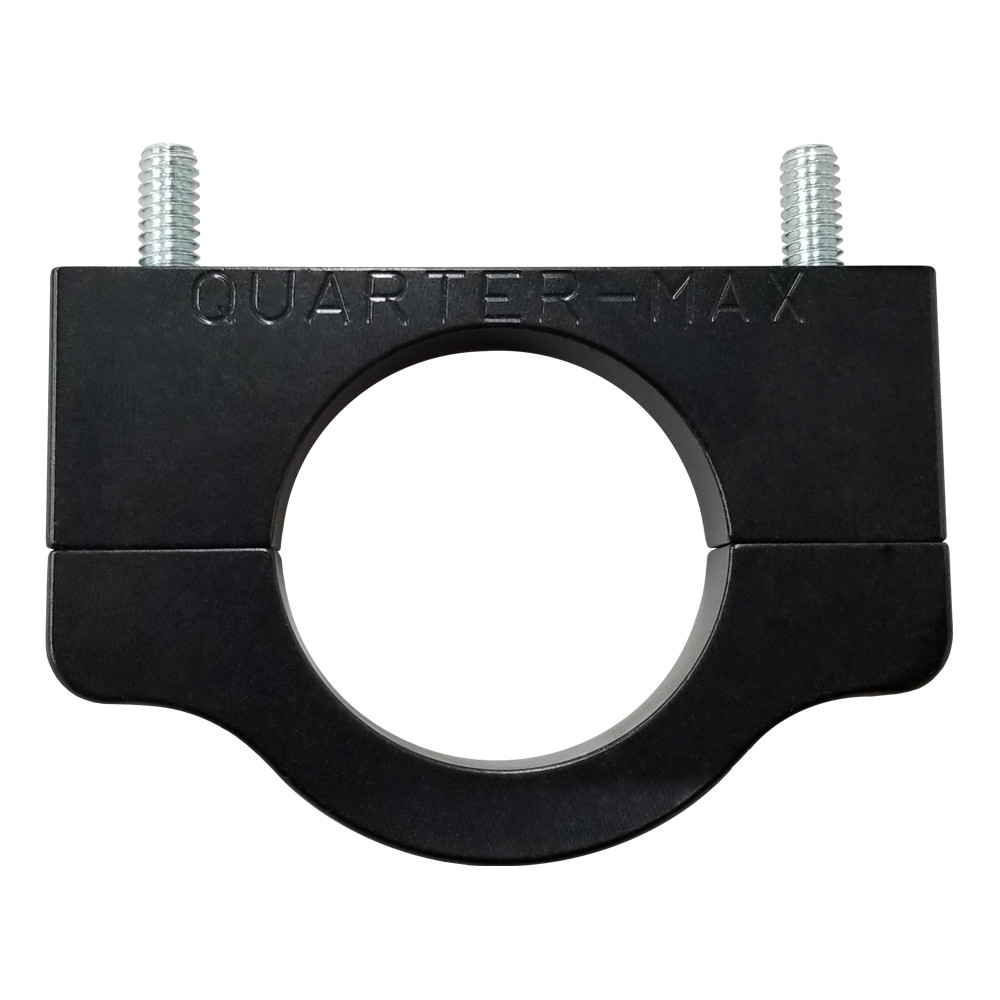1 in. Billet Tube Clamp, Black Anodized | Quarter-Max