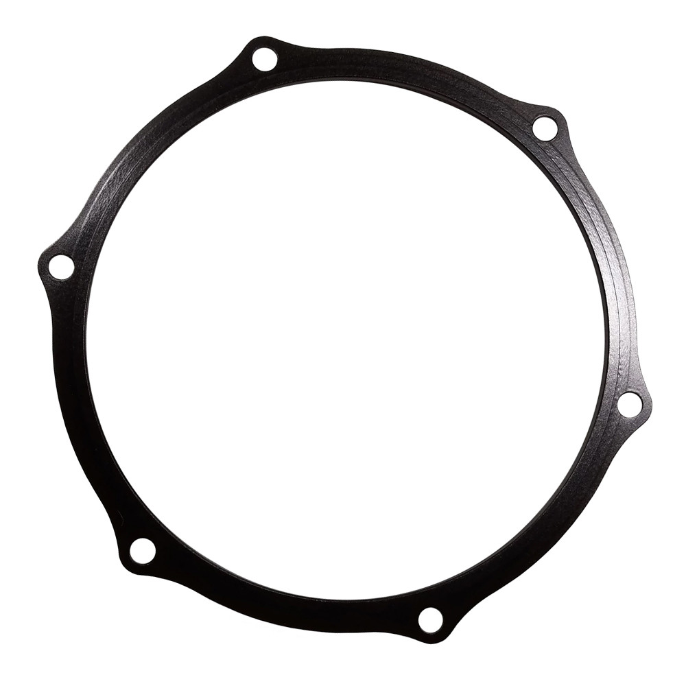 Quarter-Max Side Window Bezel, Black. Back of window bezel.