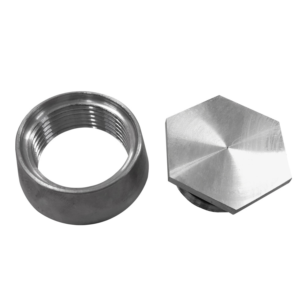 Aluminum Cap & Aluminum Bung