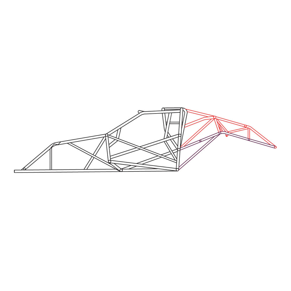 4130 Unwelded 25.2C Chassis Kit