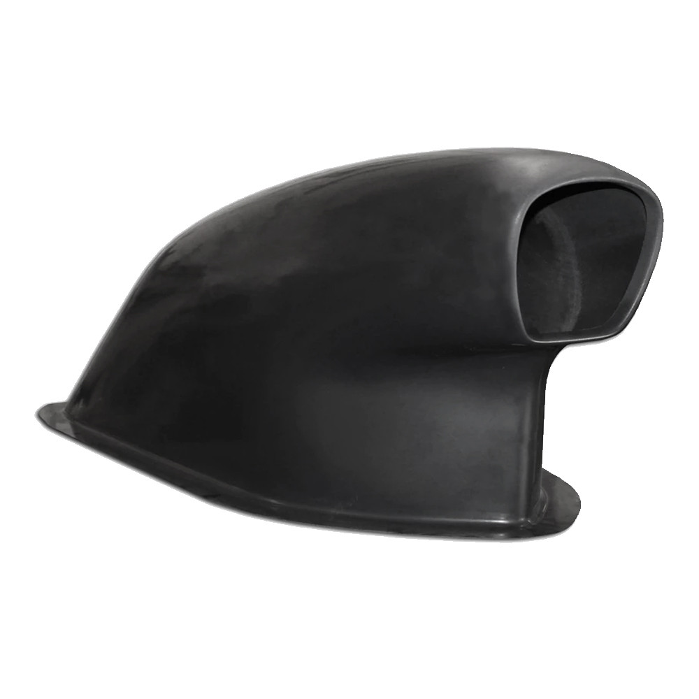 D-Opening Pro Mod Low Back Fiberglass Hood Scoop | Quarter-Max