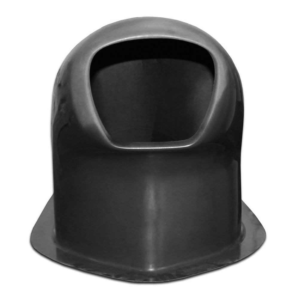 D-Opening Pro Mod Low Back Fiberglass Hood Scoop | Quarter-Max