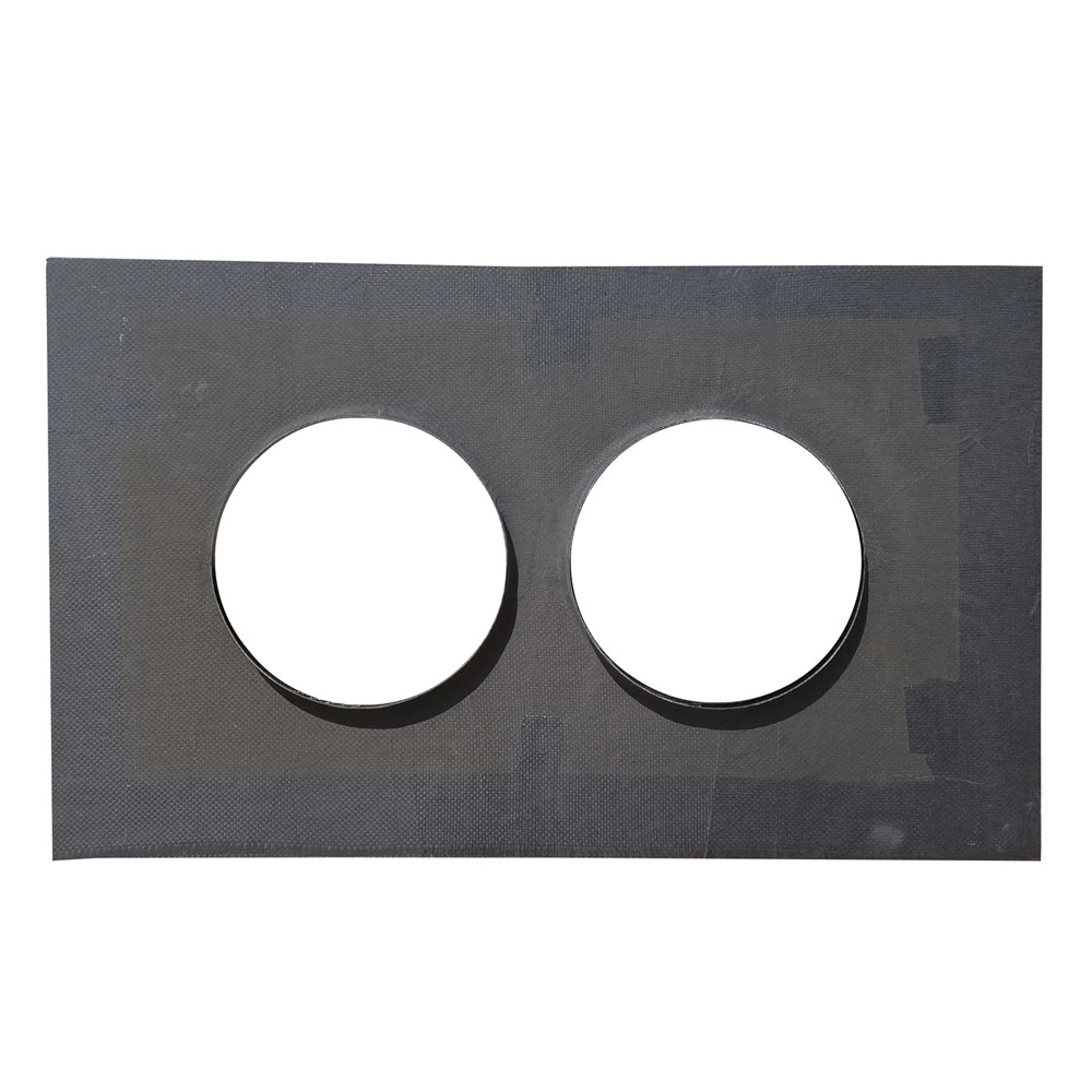 Quarter-Max Carbon Fiber Isolator Tray for Braswell 7390 Carburetors 9.800" Spacing