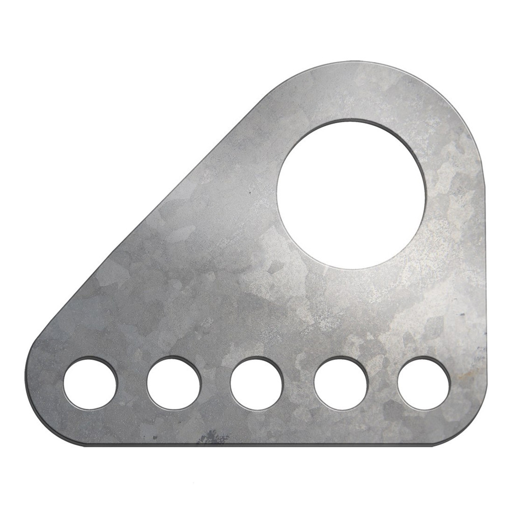 Quarter-Max Ladder Bar Front Crossmember Brackets for 1-3/4" Round Tube, 5 Hole