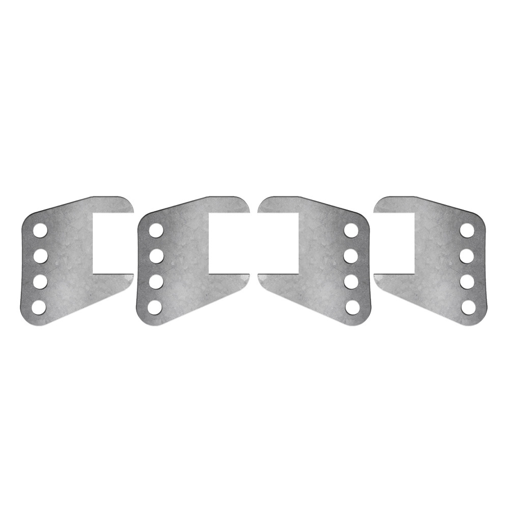 Quarter-Max Ladder Bar Front Crossmember Brackets for 2" x 3" Rectangle Tube