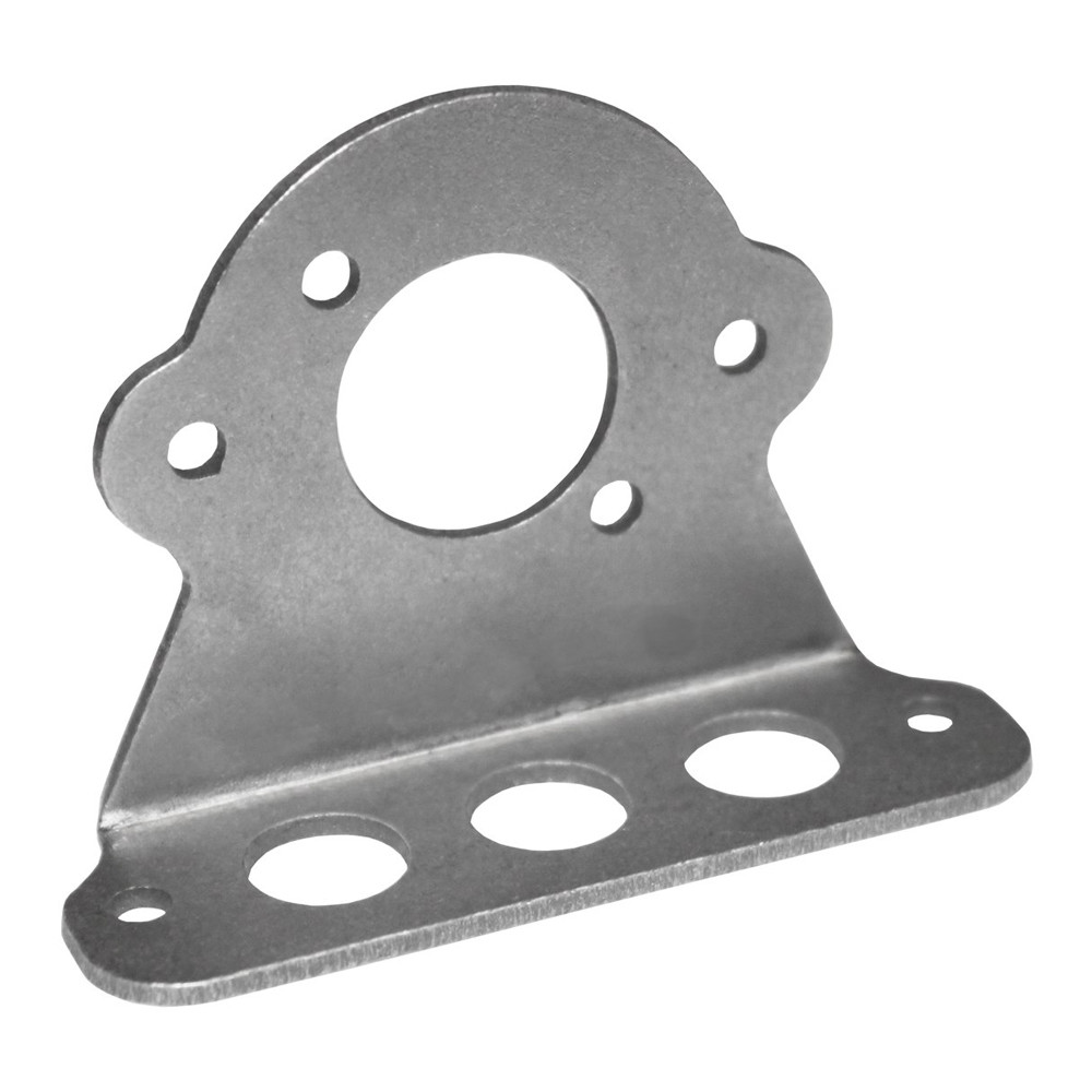 7/16 in. Lightweight Quarter Turn Fastener 90 Degree Plate, Mild Steel