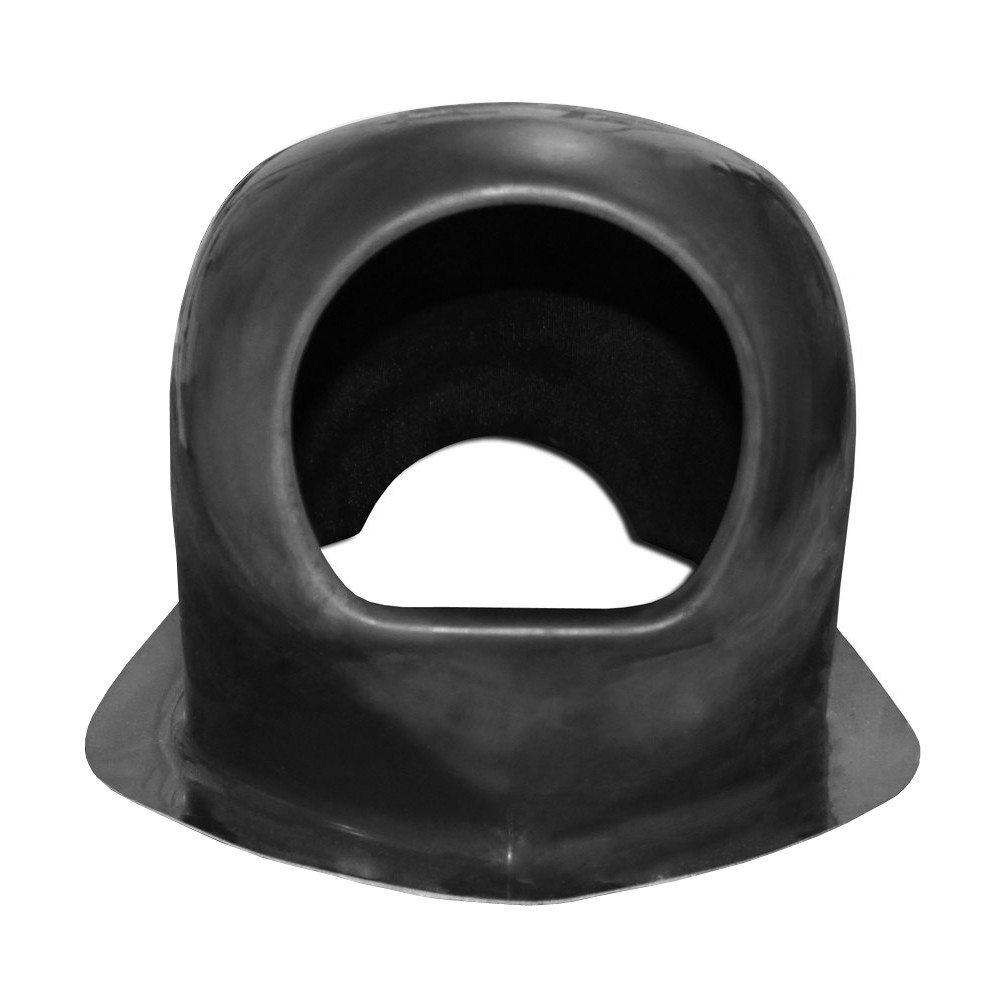 211913 QM Mach 5 Wide Low Back Carbon Fiber/Fiberglass Hood Scoop