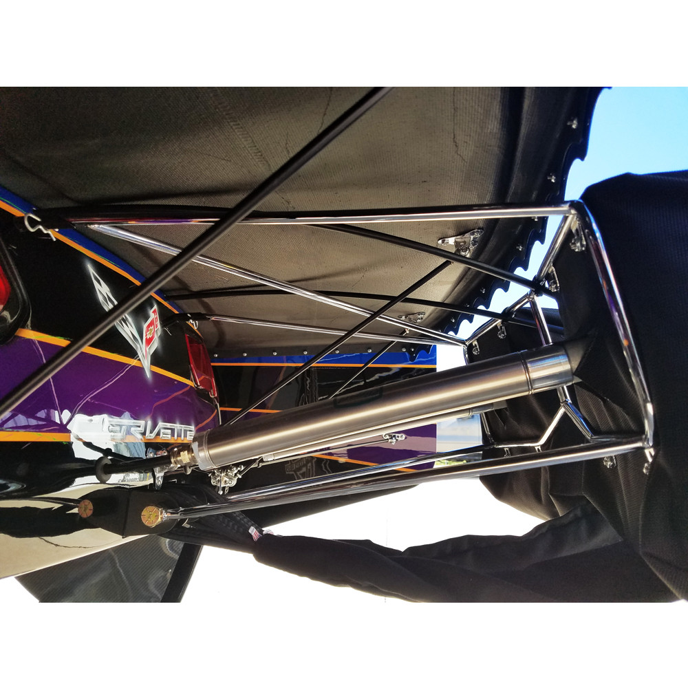Pro Narrow Dual Parachute Mount - Installed