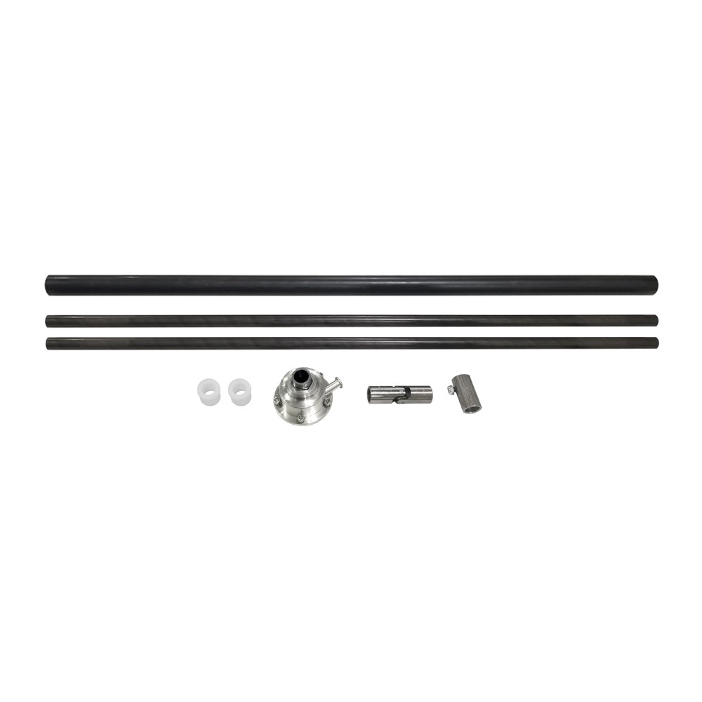 Quarter-Max Steering Column Kit, Non-SFI Disconnect, Single U-Joint