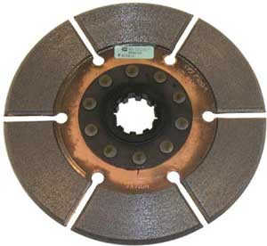5191 Sintered Iron Race Disc, 7 In. x 1-3/8-10 Spline