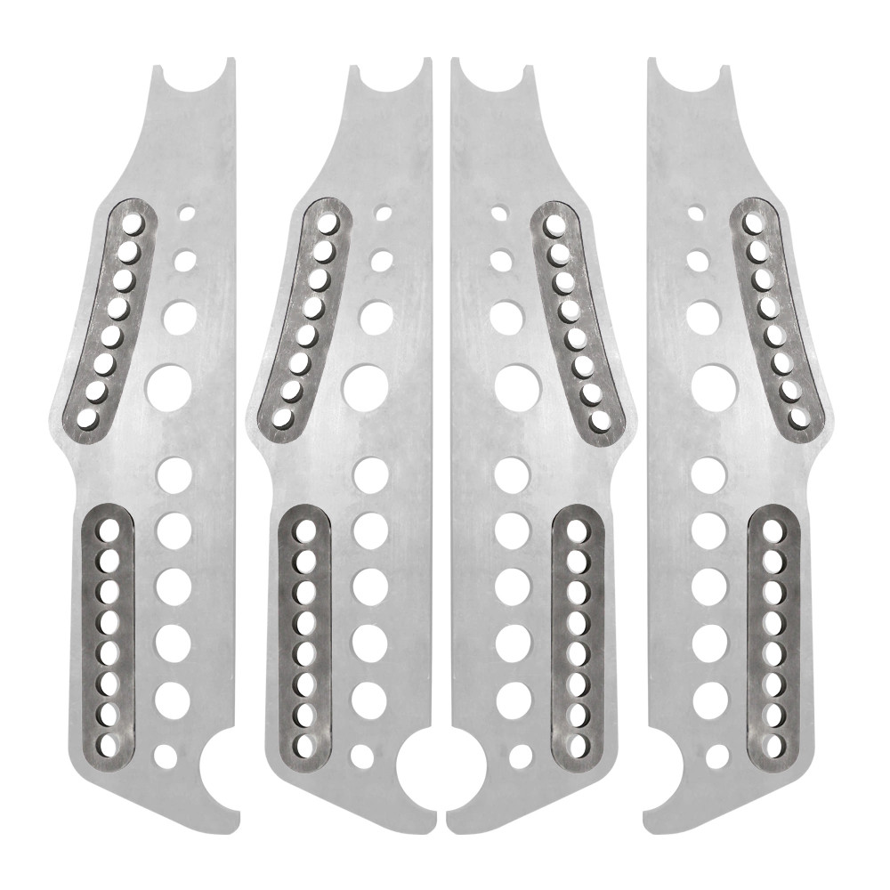カリスマBEST バイク ソニックコマンド 新規4コン デッキパーツ Extreme Pro Series 4-Link Chassis Brackets | Quarter-Max