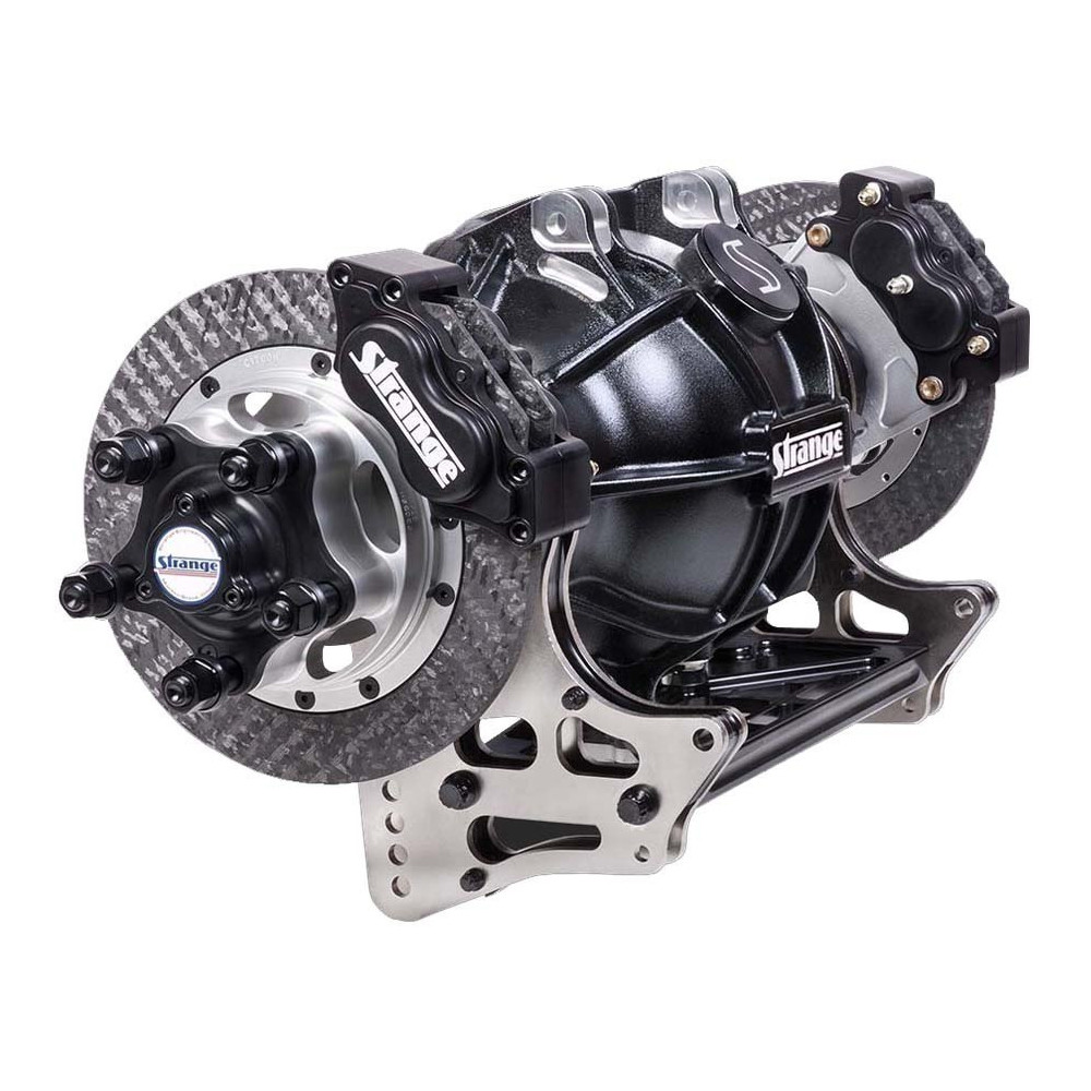 Strange Engineering H1180 Pro Mod Aluminum Housing with Carbon Brakes. Note: 4-Link Brackets sold separately.